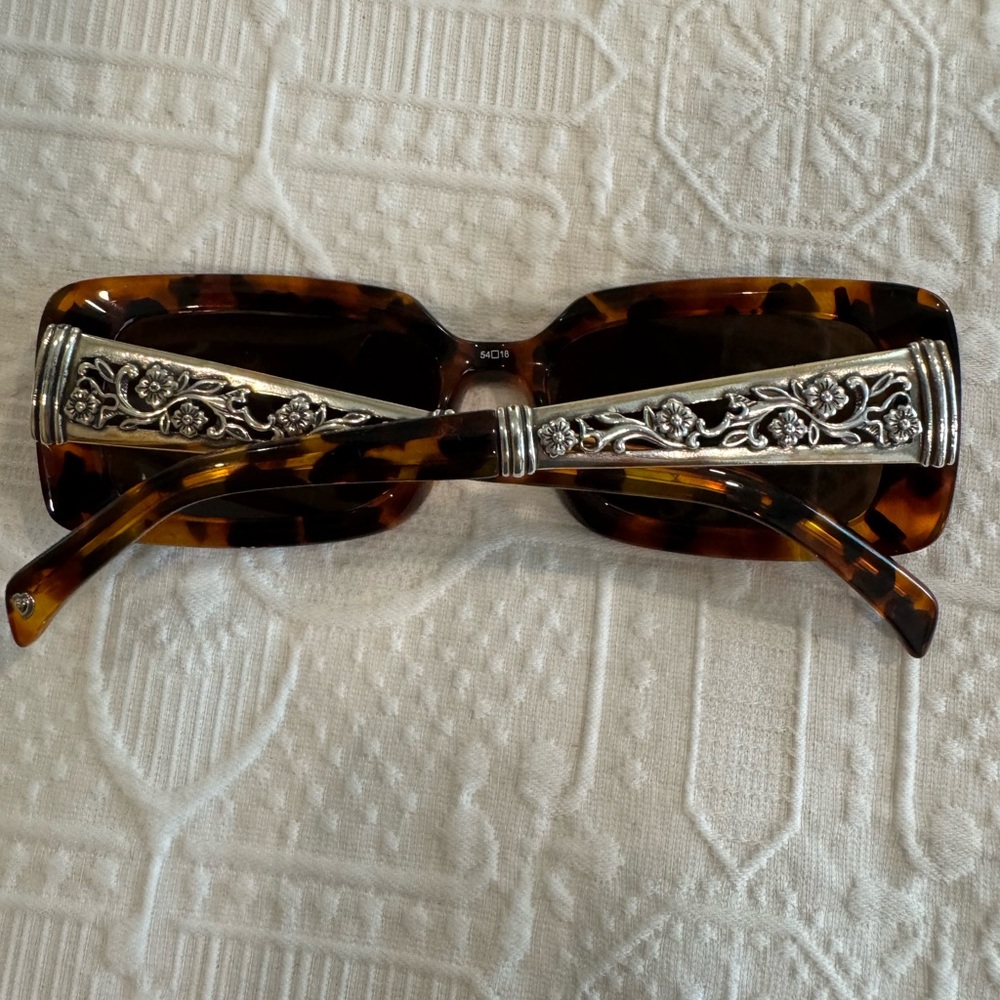 Brighton Embellished Tortoise Shell Sunglasses - image 5